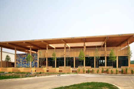 Sycamore & Oak pavilion in Congress Heights, Washington D.C.